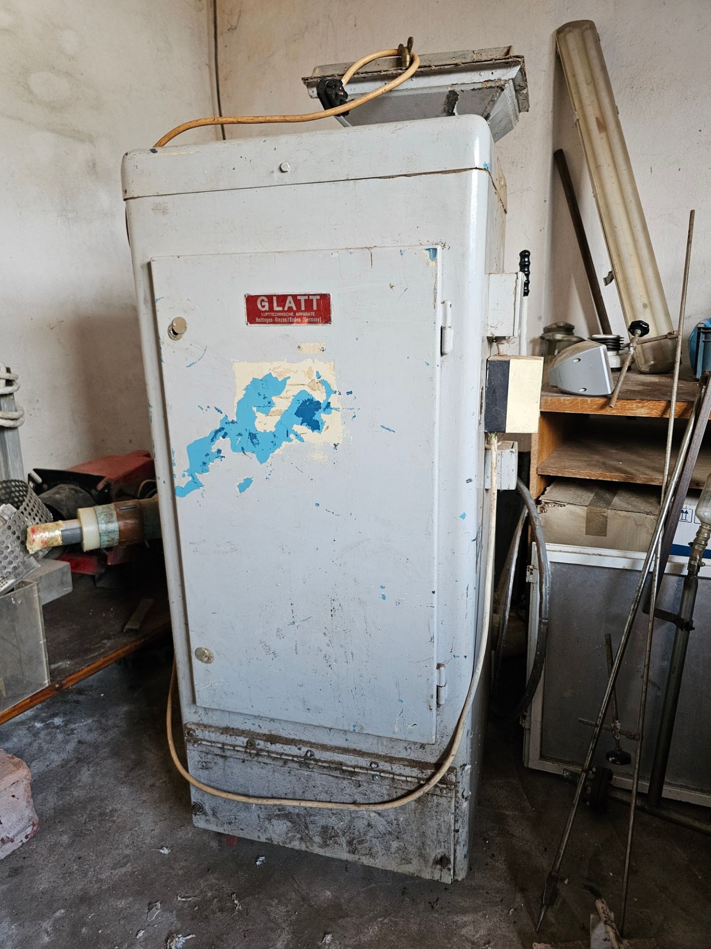 Industrijski usisivač / otprašivač (GLATT, Nemačka)